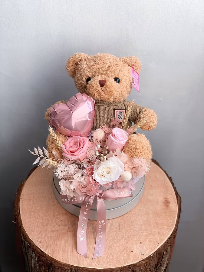 Beary In Love (Pink)